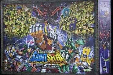 Test de Saint Seiya, les Chevaliers du Zodiaque. Du deckbuilding cosmique Chez Yoka By Tsume