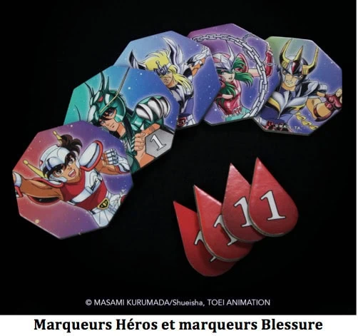 Test de Saint Seiya, les Chevaliers du Zodiaque. Du deckbuilding cosmique Chez Yoka By Tsume