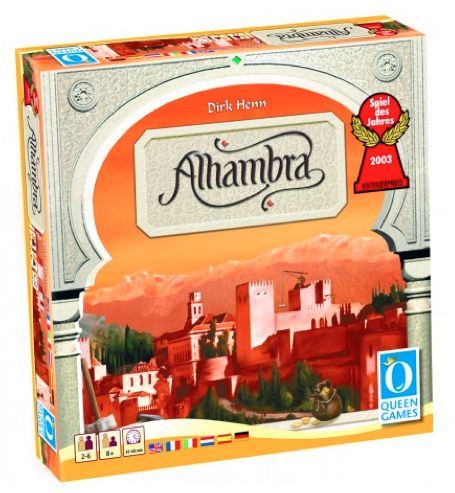 Alhambra, bâtissez le plus beau palais Chez Queen Games
