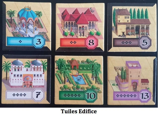 Alhambra, bâtissez le plus beau palais Chez Queen Games