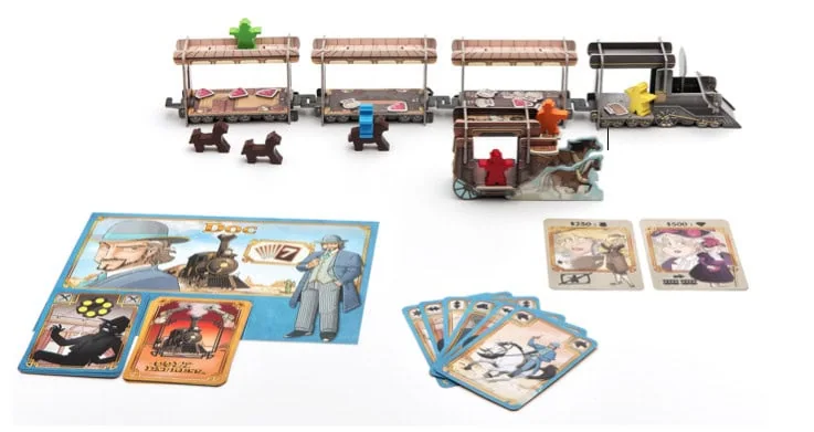 Colt Express : Chevaux et Diligence, c’est reparti pour un tour ! Chez les Ludonautes