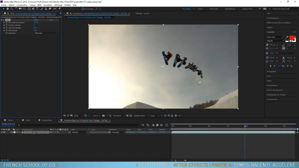 Tuto Débuter sur After Effects