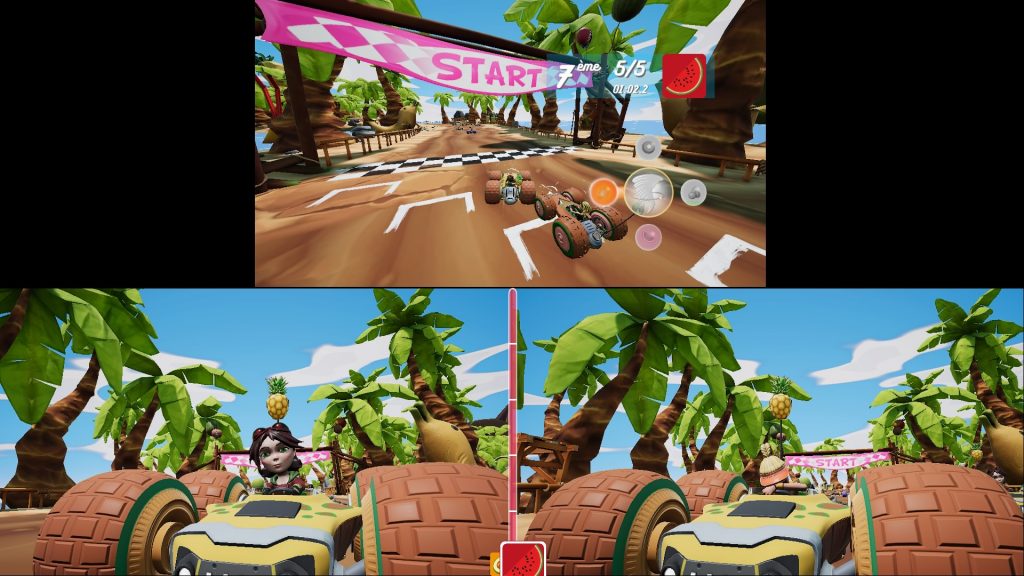 Test de All-Star Fruit Racing sur PS4