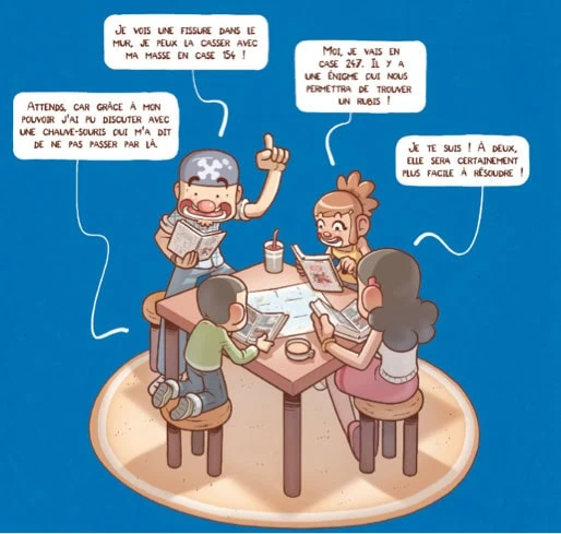 Baïam plongez au cœur de l’aventure chez Blue Orange et Makaka Editions.