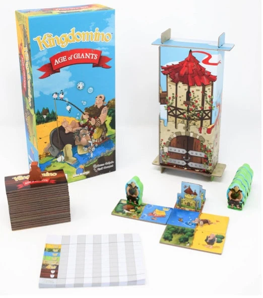 Kingdomino : Age Of Giants, vous n’êtes plus seuls chez Blue Orange