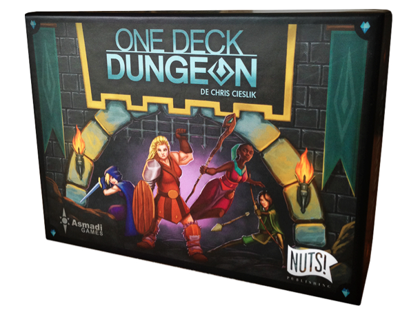 One Deck Dungeon, partez à l’assaut du Donjon chez Nuts Publishing