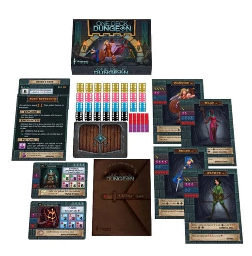 One Deck Dungeon, partez à l’assaut du Donjon chez Nuts Publishing