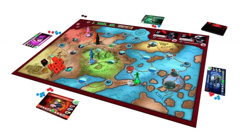Test de Naruto Shippuden, le jeu de société, incarnez les célèbres héros du manga chez Yoka By Tsume