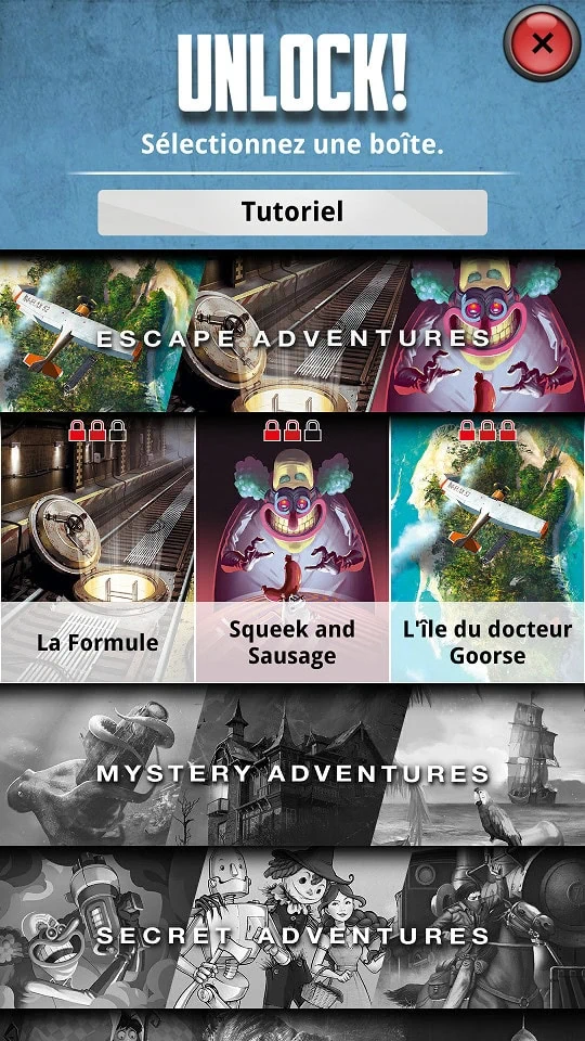 Unlock! Escape Adventures, à vous de trouver la sortie de ce jeu édité chez Space Cowboy