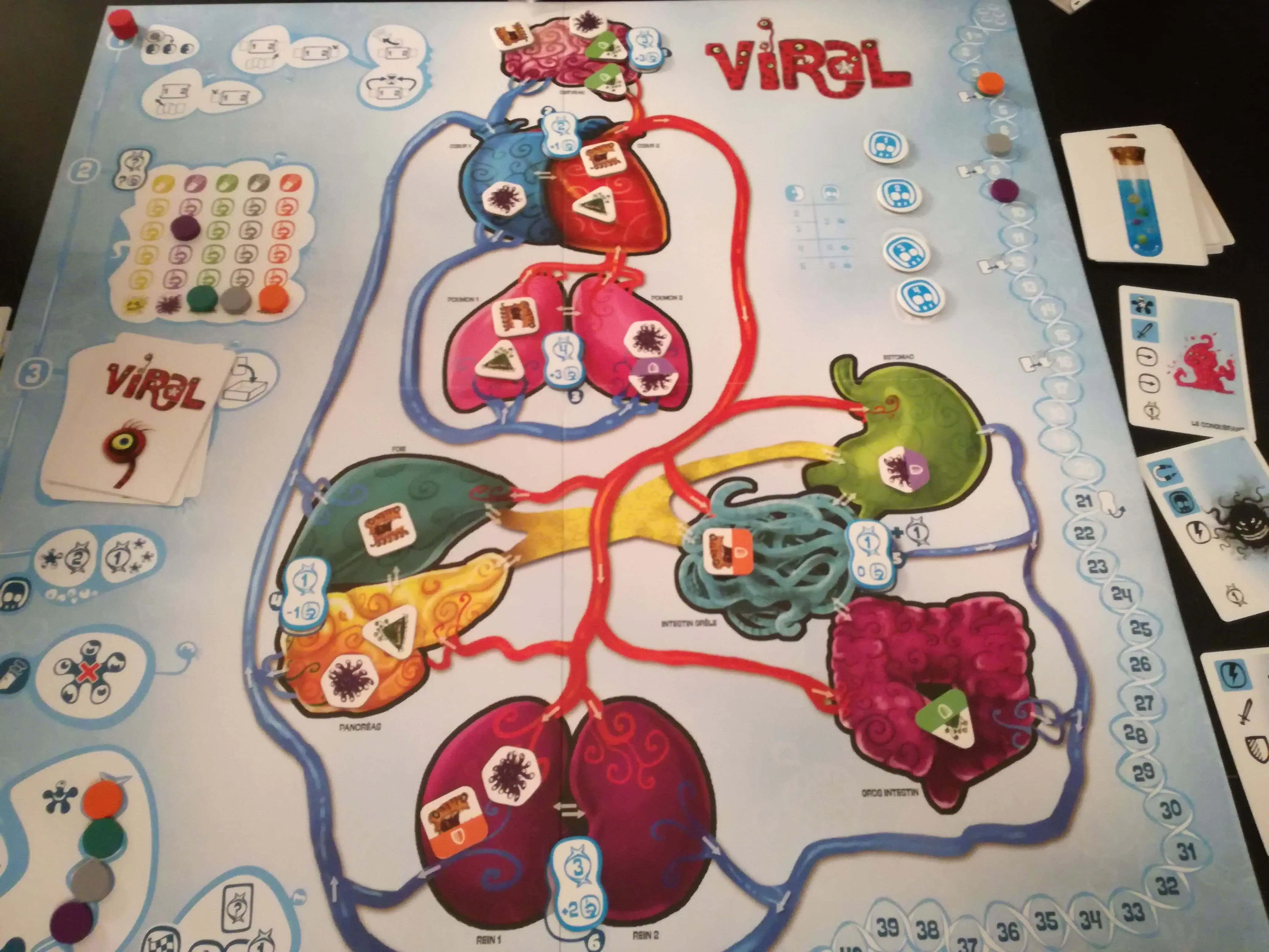 Attaque Virale dans le corps humain chez Edge Entertainment