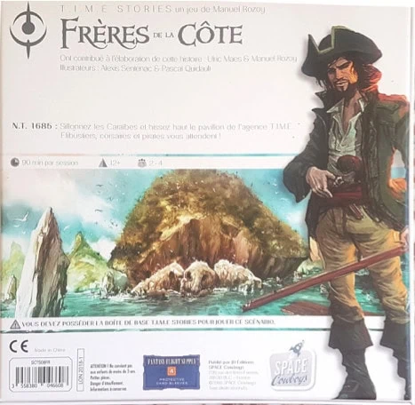 T.I.M.E Stories : Frères de la Côte, du Rhum, des réceptacles et la mer nom d’un Space Cowboy.