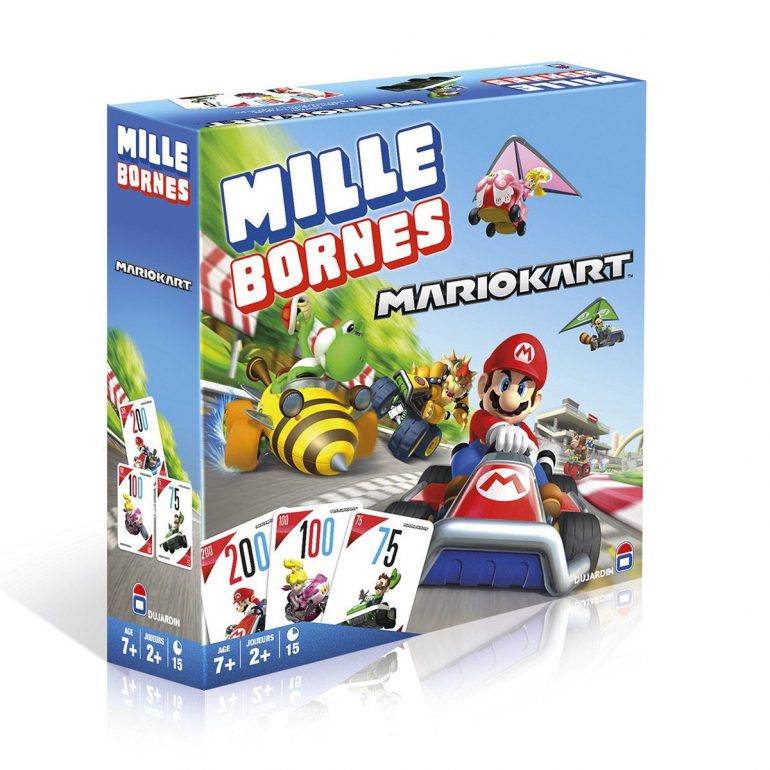 Des courses folles avec Mille bornes Mario Kart aux Editions Dujardin