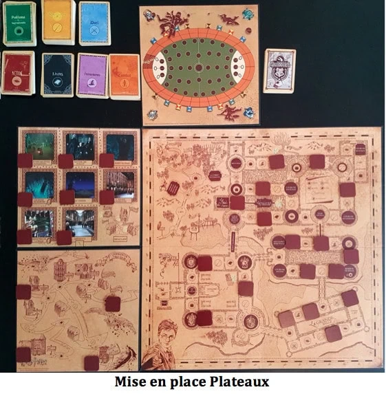 Topi Games – Harry Potter Une Année à Poudlard : Jeu De Société Stratégique 1 à 8 Joueurs Dès 7 Ans