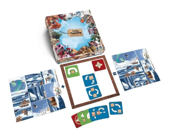 Globe Twister, un ouragan sur votre puzzle mais également pour votre cerveau chez Act In Games