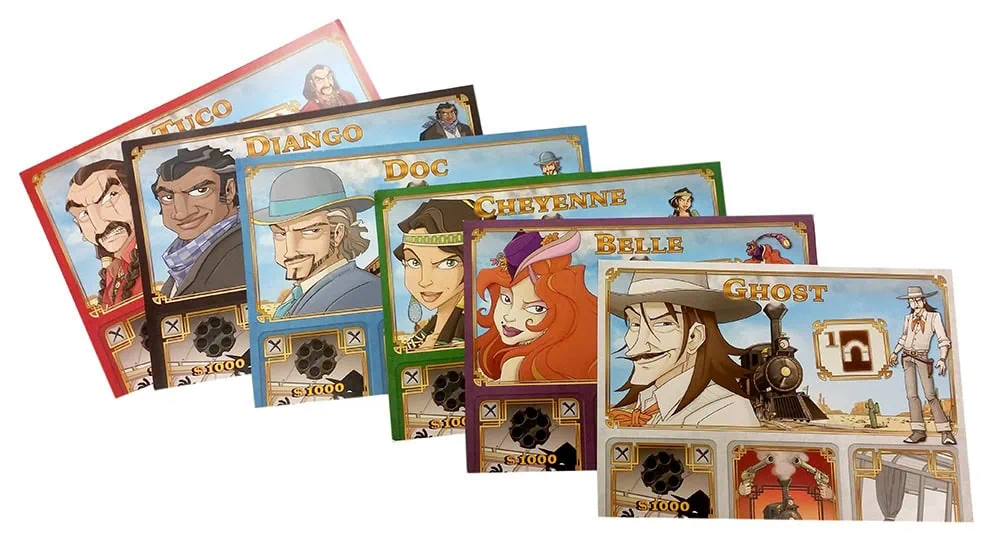 Colt Express, découvrez les extensions Bandits chez Ludonaute