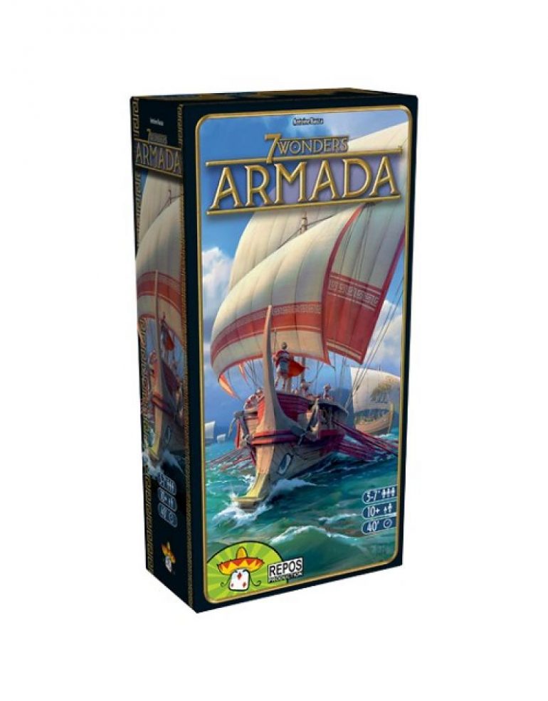 7 Wonders Armada, embarquez pour cette nouvelle extension chez Repos Production