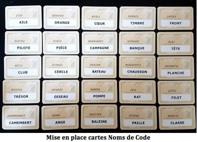 Codenames, le salon des Espions Chez Iello