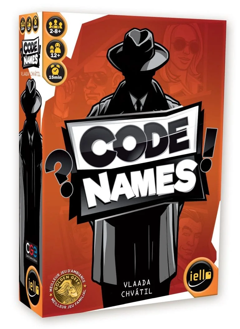 Codenames, le salon des Espions Chez Iello