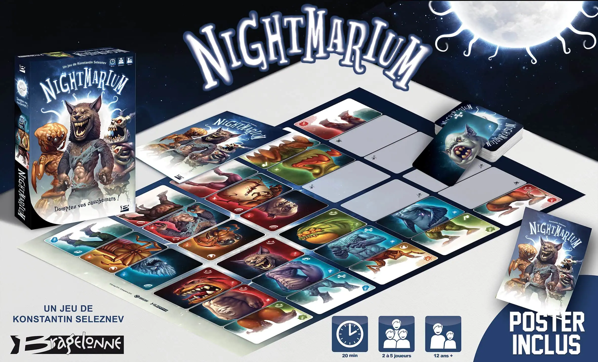Nightmarium, entrez dans vos pires cauchemars chez Bragelonne
