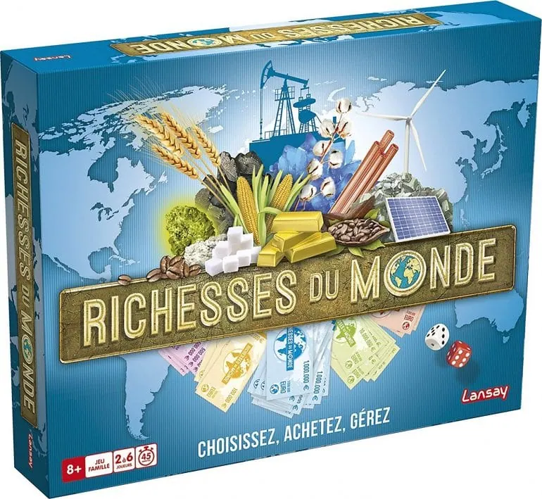 Richesses du Monde, devenez le plus riche avec Lansay