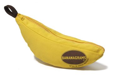 Bananagrams, si vous avez un petit creux ludique chez Bananagrams Inc. Et PMW Distribution