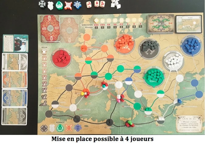 Pandemic La Chute de Rome, défendez l’Empire avec Z-Man Games et Edge Entertainment
