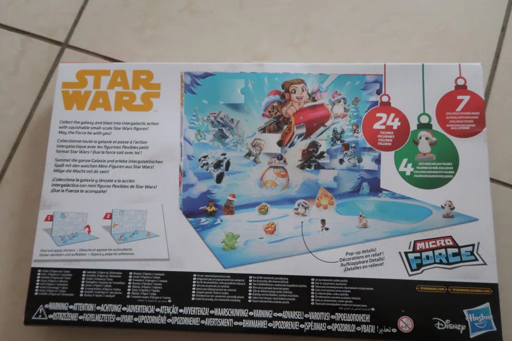 calendrier de l'avent Micro force Star Wars