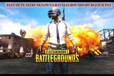 avis PLAYERUNKNOWN'S BATTLEGROUNDS PS4