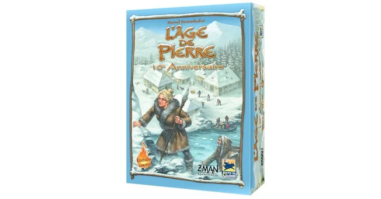L’Age de Pierre 10ème Anniversaire, l’hiver est rude chez Z-Man Games et Edge Entertainment