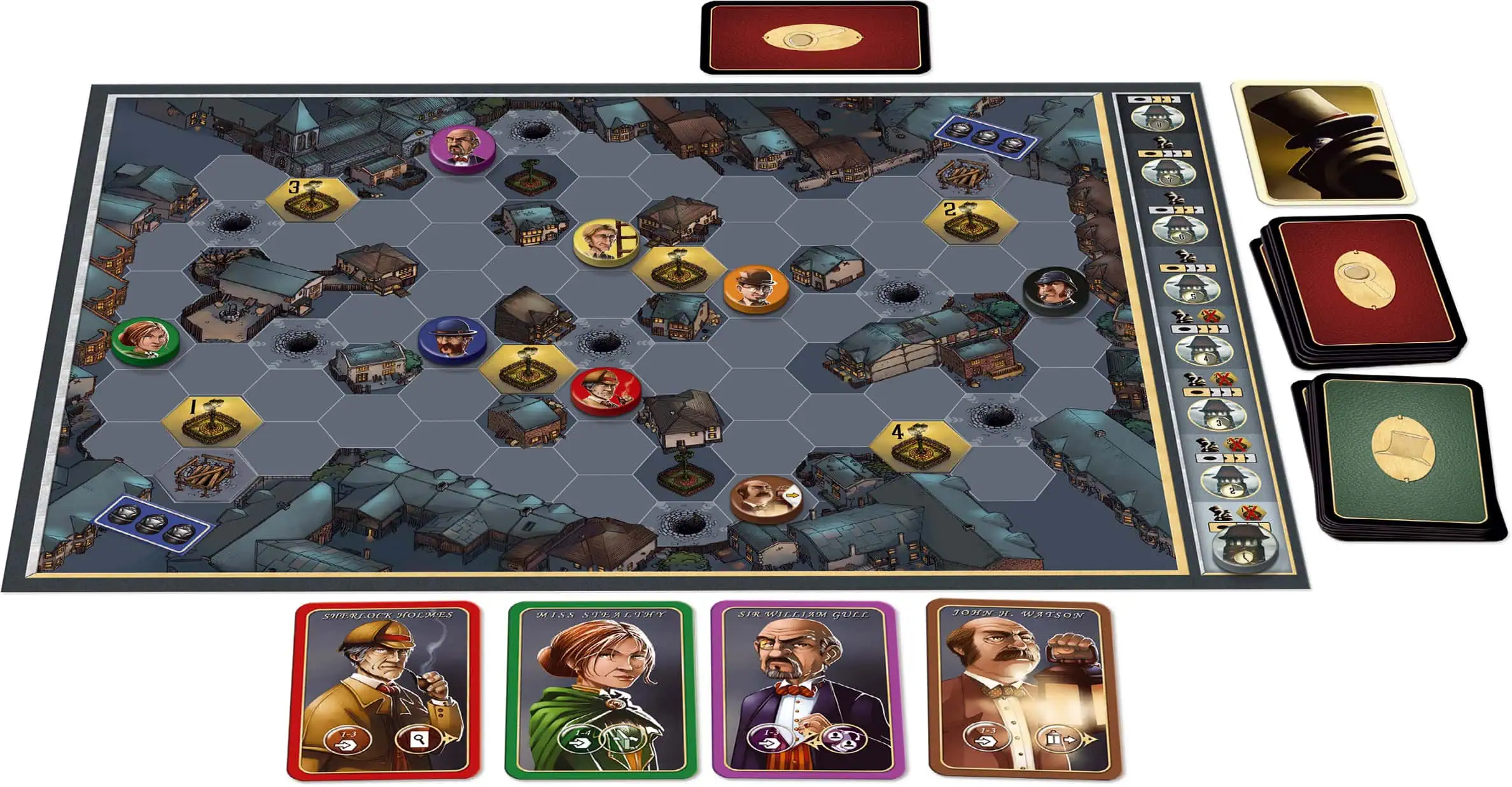 Sherlock Holmes ou Jack l'Eventreur ? Mr Jack chez Hurrican Games