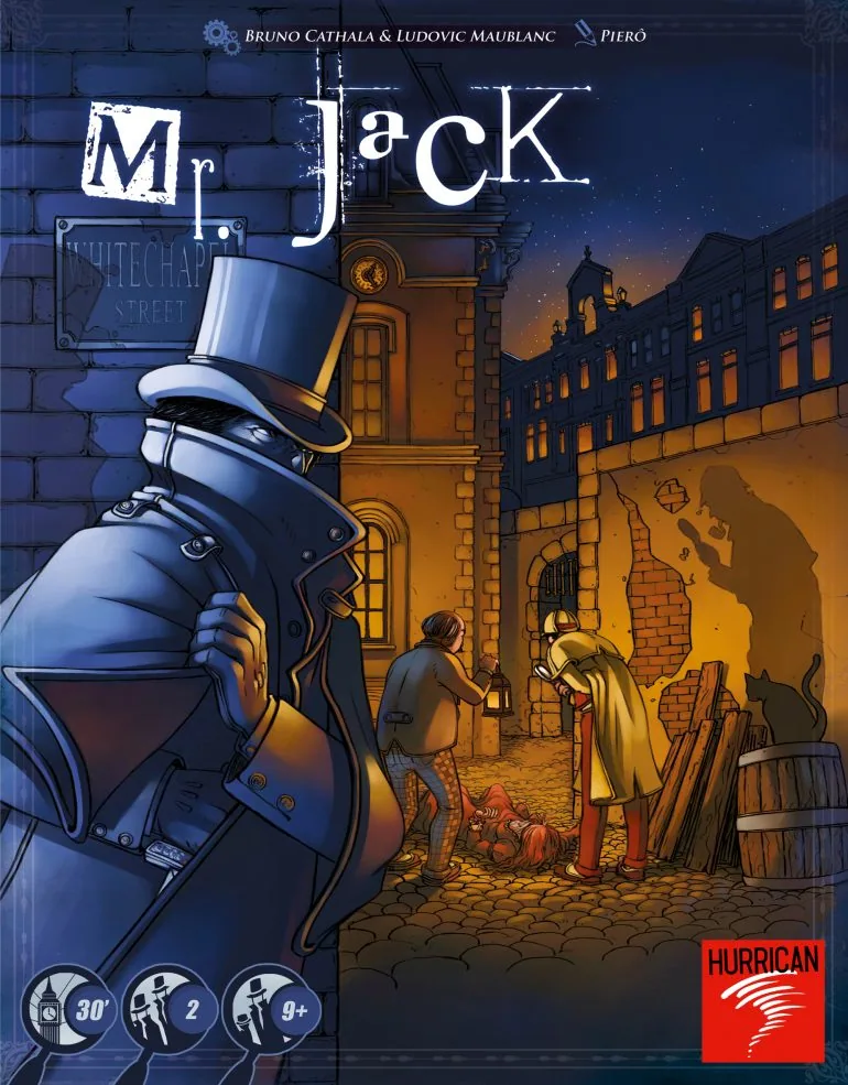 Sherlock Holmes ou Jack l'Eventreur ? Mr Jack chez Hurrican Games