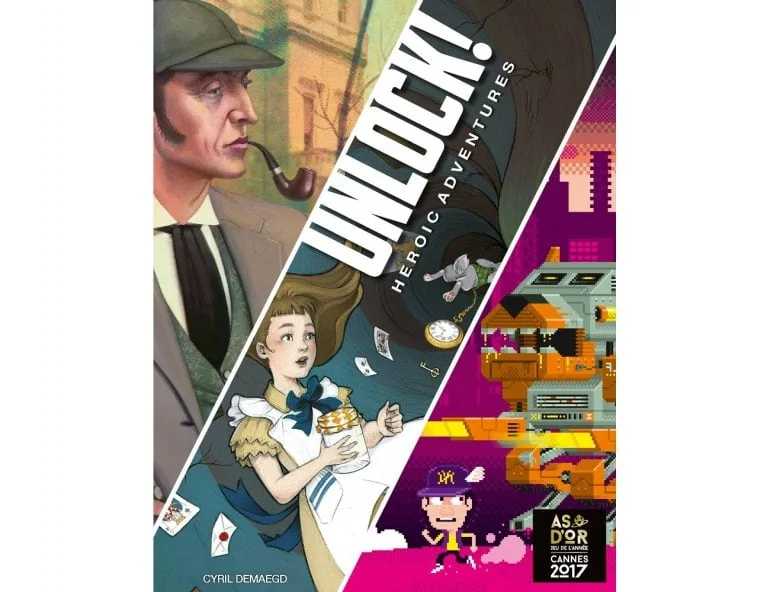 Unlock! Heroic Adventures, la 5ème boîte chez Space Cowboys