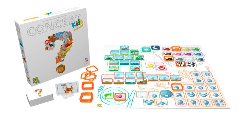 Test de Concept Kids Animaux, adaptation pour les enfants du fameux best seller chez Repos Production