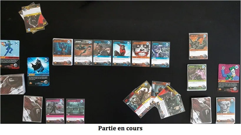 Test de DC Comics Deck-building game RIVALS : Batman Vs le Joker, Le Face à Face chez Don’t Panic Games