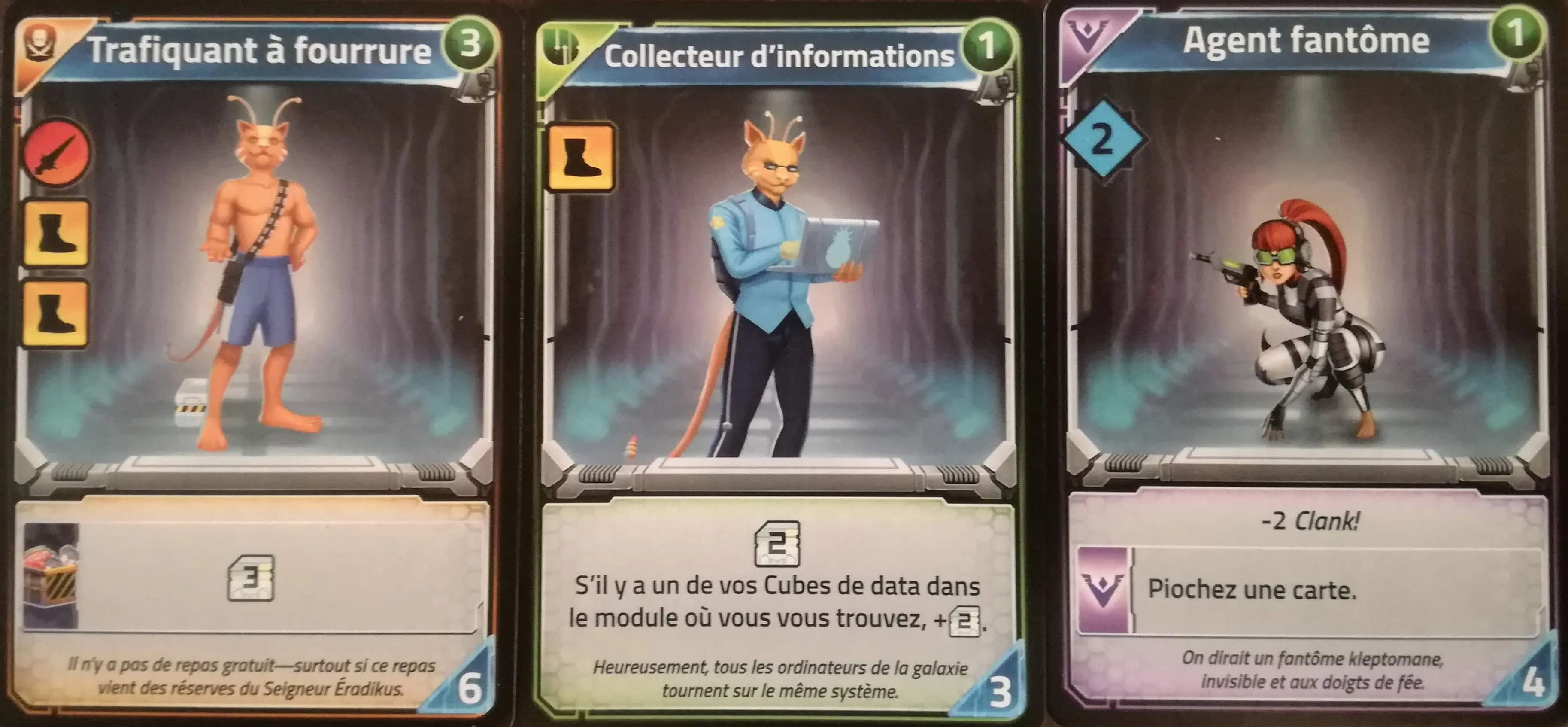 Clank! dans l'Espace..... on vous entend marcher chez Origames