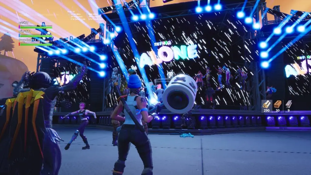 Fortnite avec Dj Marshmello