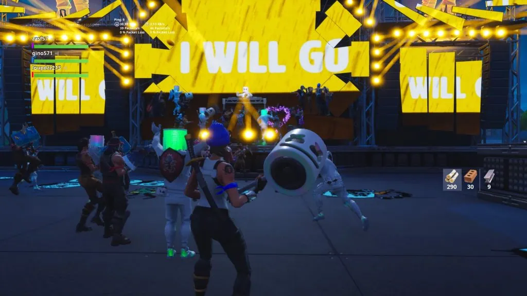 Fortnite avec Dj Marshmello