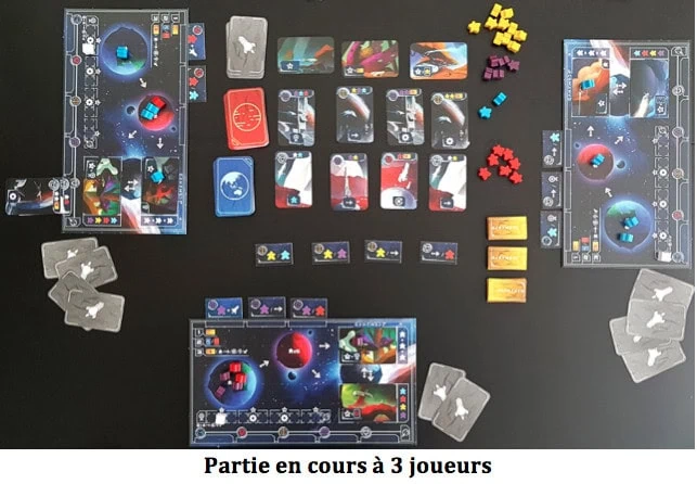 plateau de jeu de Ganymède
