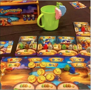 Gnomopolis, « un jeu de gnomes building » chez Conclave Editora