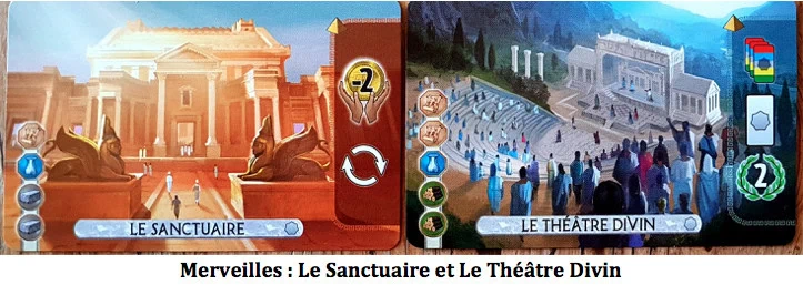 7 Wonders Duel : Panthéon, Les dieux sont avec vous chez Repos Production