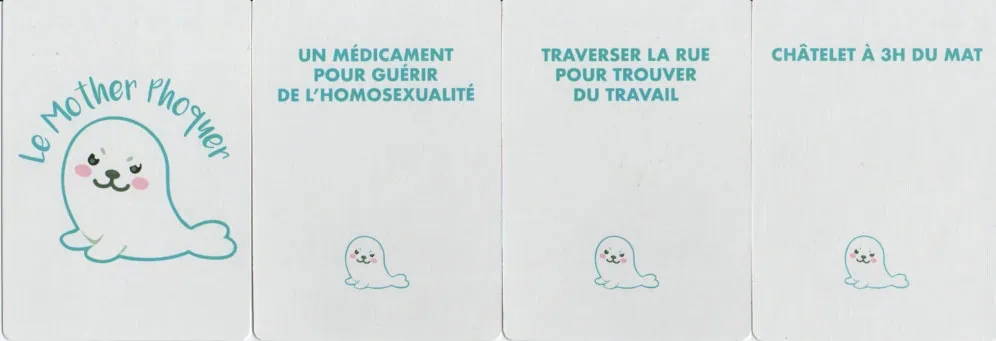 Attention, Le Mother Phoquer va vous poser une question