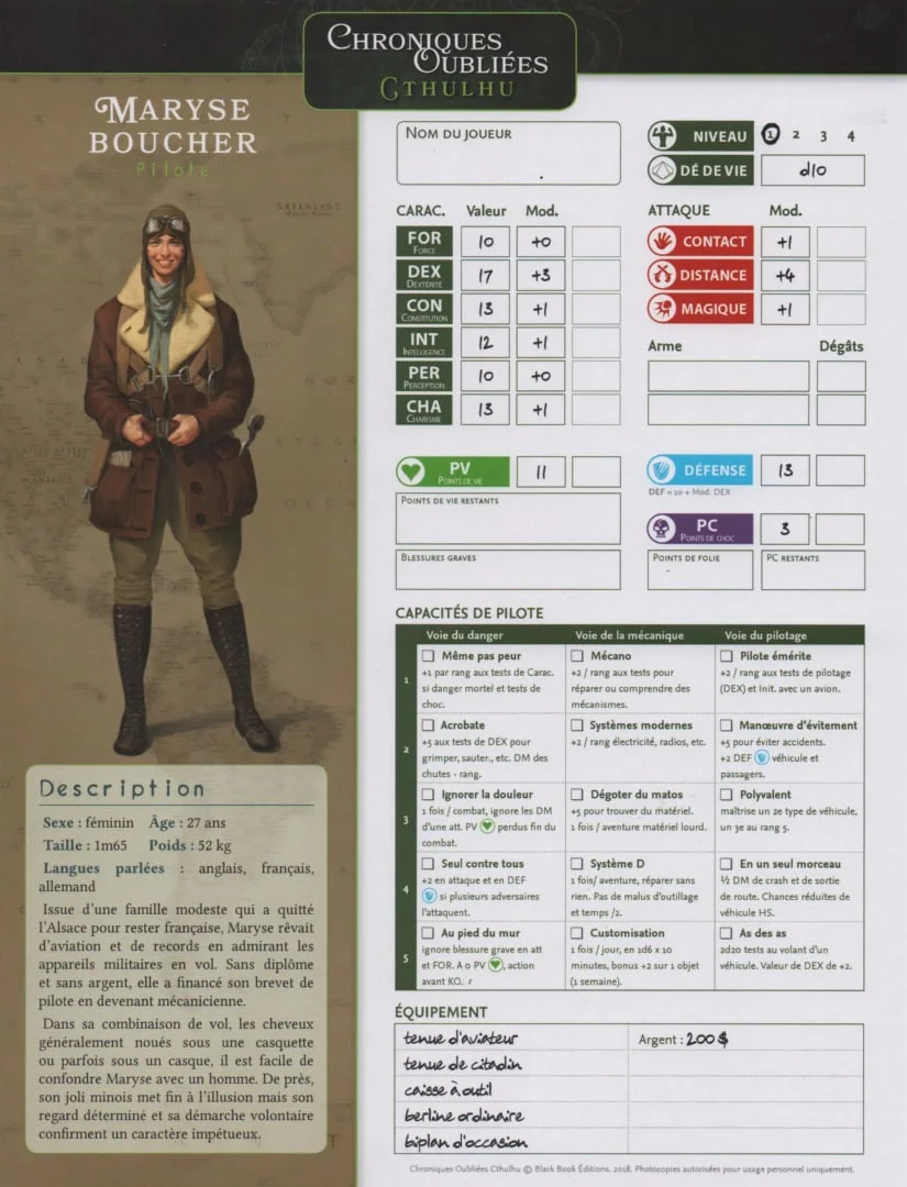 Chroniques oubliées Cthulhu, découvrez le jeu de rôle chez Black Book Editions