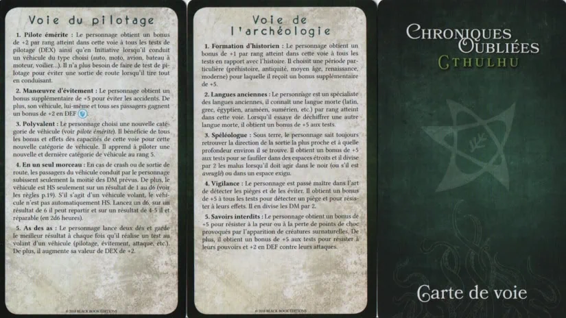 Chroniques oubliées Cthulhu, découvrez le jeu de rôle chez Black Book Editions