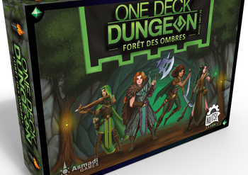 Boite One Deck Dungeon : Forêt Des Ombres