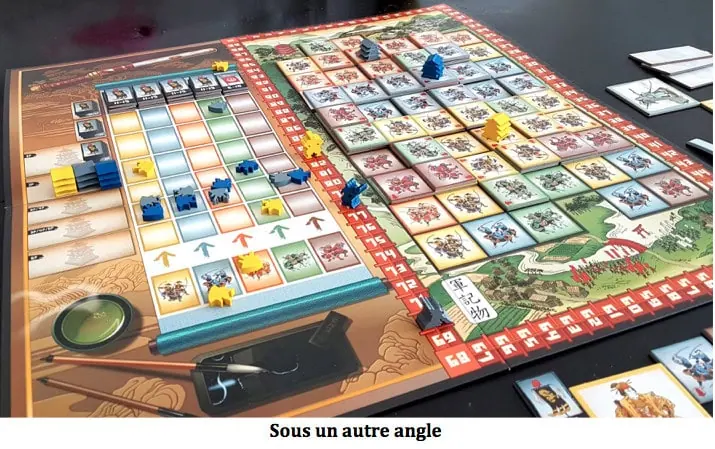 Gunkimono, rime avec bataille de dominos chez Renegade France et Origames.