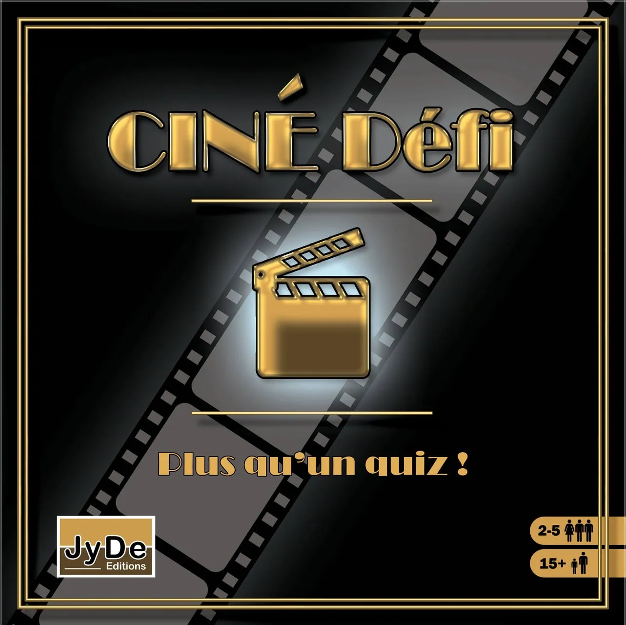 Relevez le Ciné Défi chez JyDe Editions