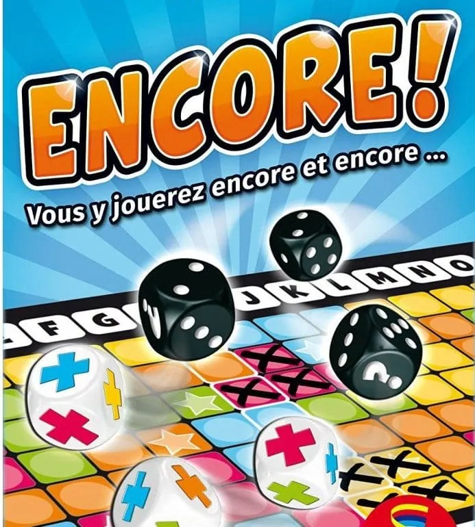 Vous aimez les dés ? Schmidt Spiele aussi avec Encore !