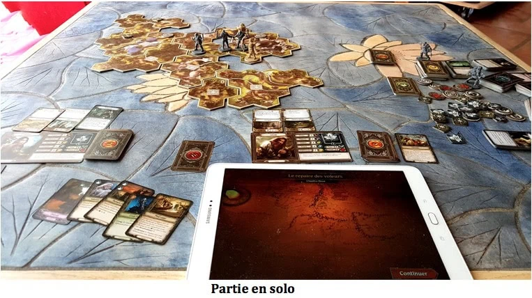 ﻿Test Le Seigneur des Anneaux, Voyages en Terre du Milieu, Chez Fantasy Flight Games