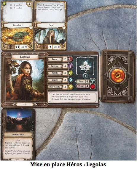 ﻿Test Le Seigneur des Anneaux, Voyages en Terre du Milieu, Chez Fantasy Flight Games