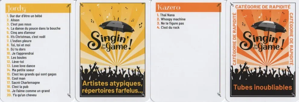 Retrouvez les chansons de Singin in the Game